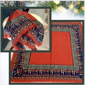 Vintage Ginnie Johansen Wool Scarf, Excellent Condition,Gorgeous